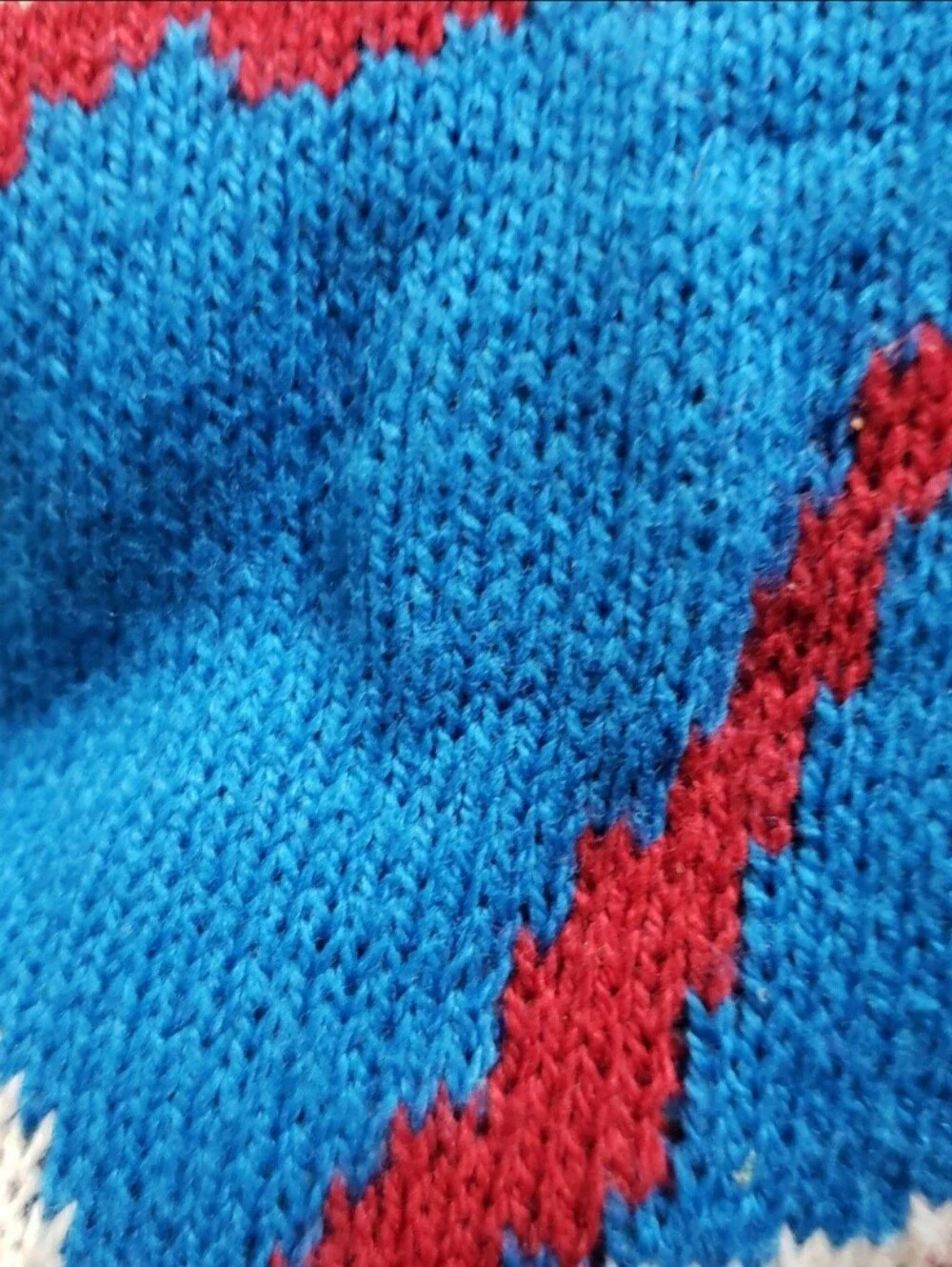 Ugly Christmas Sweater Blue 'Hanging Loose For The Holidays' Lightup Sweater